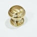 Unlacquered Solid Brass Ball Cabinet Knobs, Cabinet & Drawer Pull. - Image 8