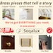 Unlacquered Solid Brass Ball Cabinet Knobs, Cabinet & Drawer Pull. - Image 12