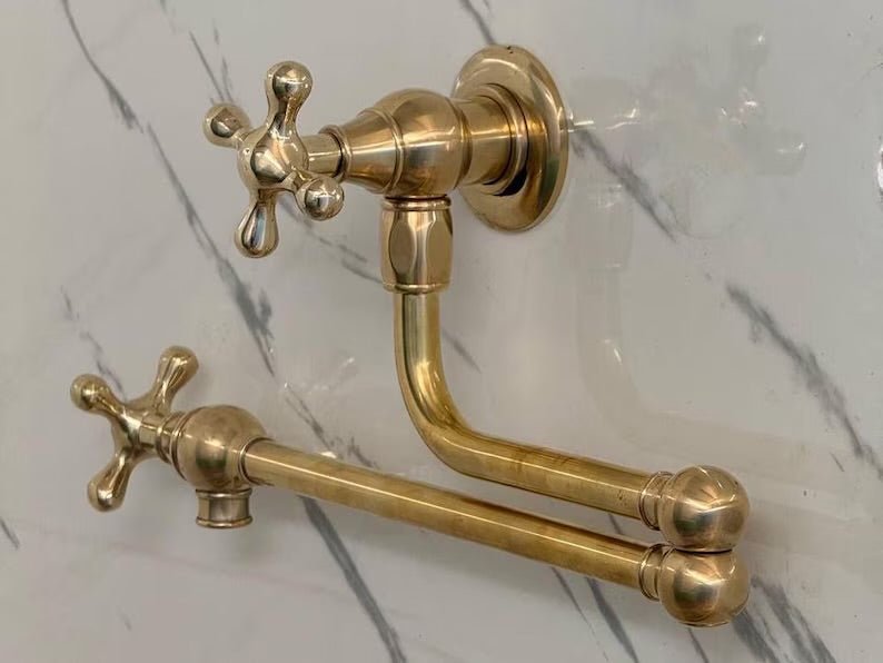 DINA - Unlacquered Brass Pot Filler