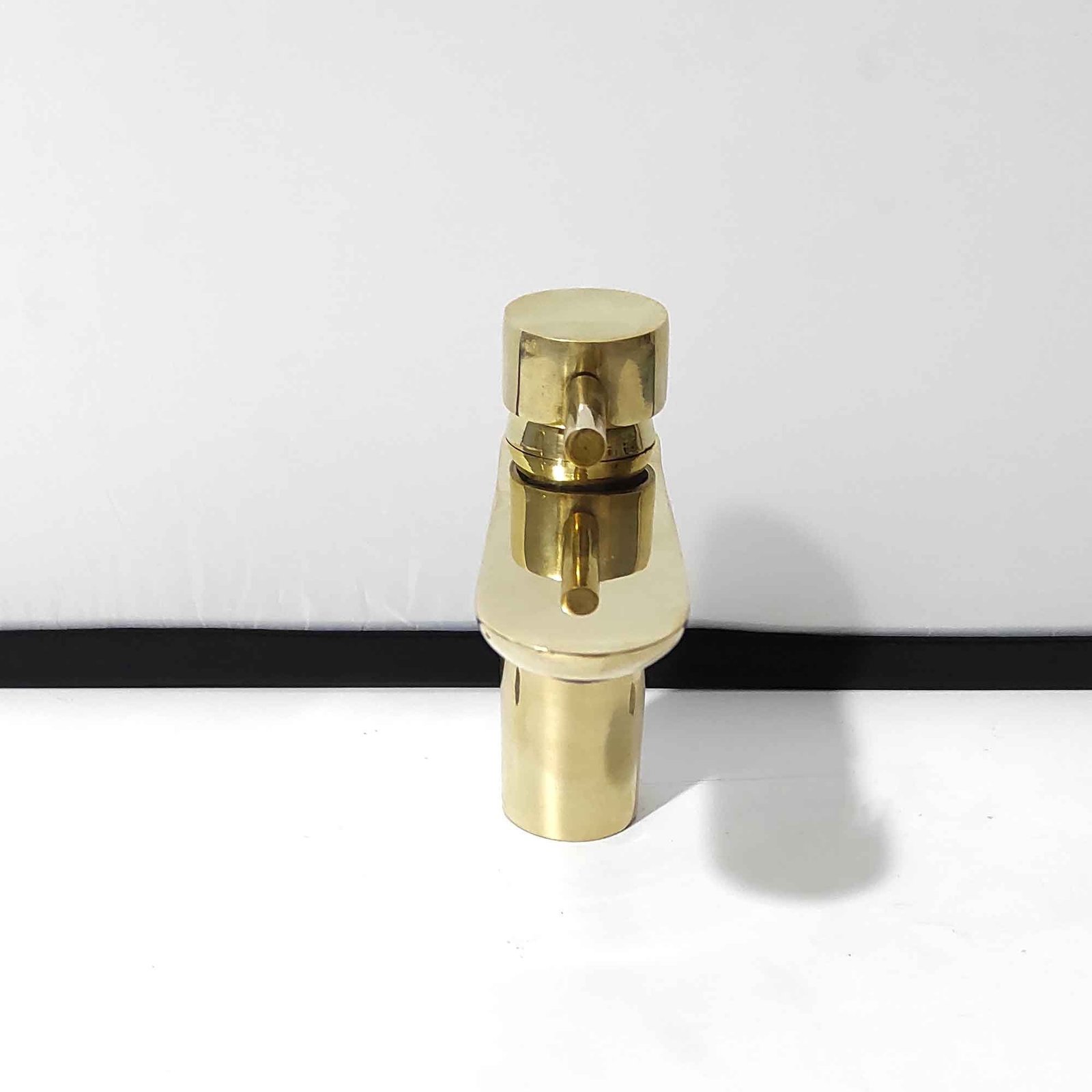 Unlaquered Brass Bathroom Faucet - Image 2